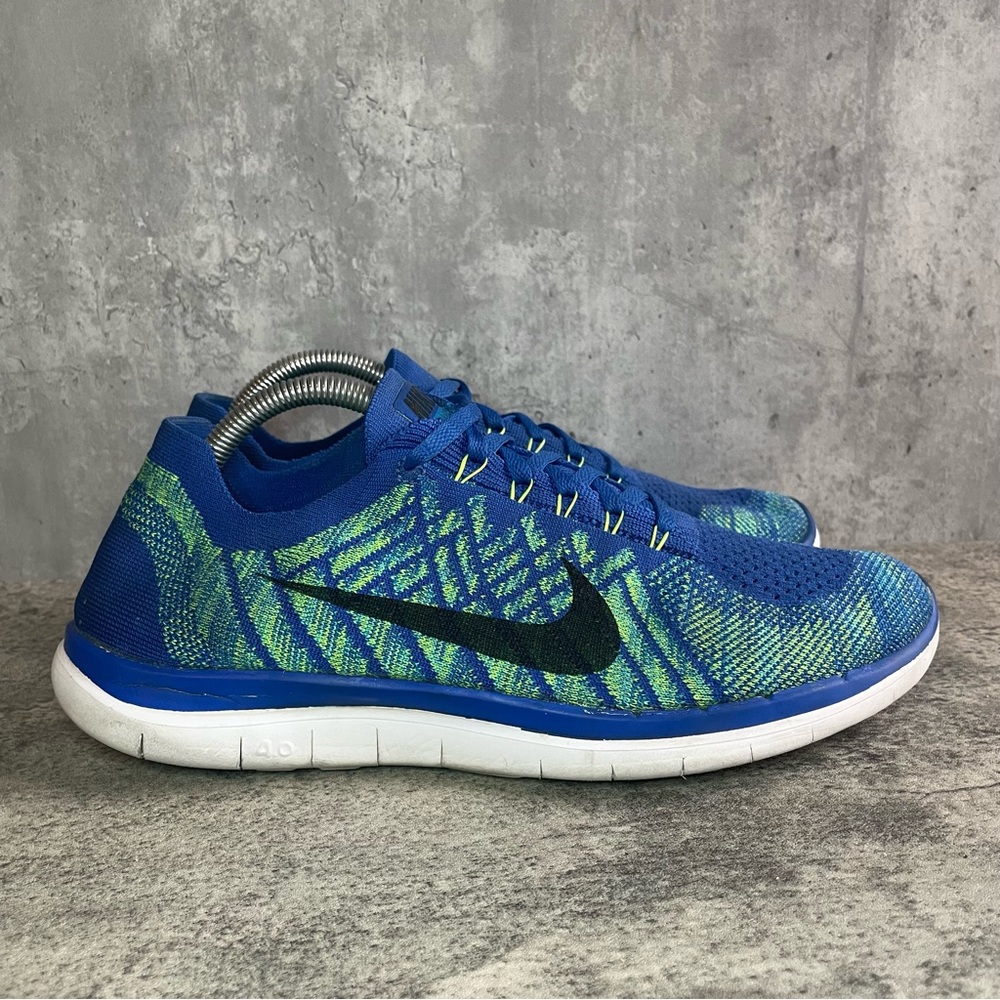 Nike Free Run Flyknit 4.0 Running Sneakers Mens sz 9 (no insoles)